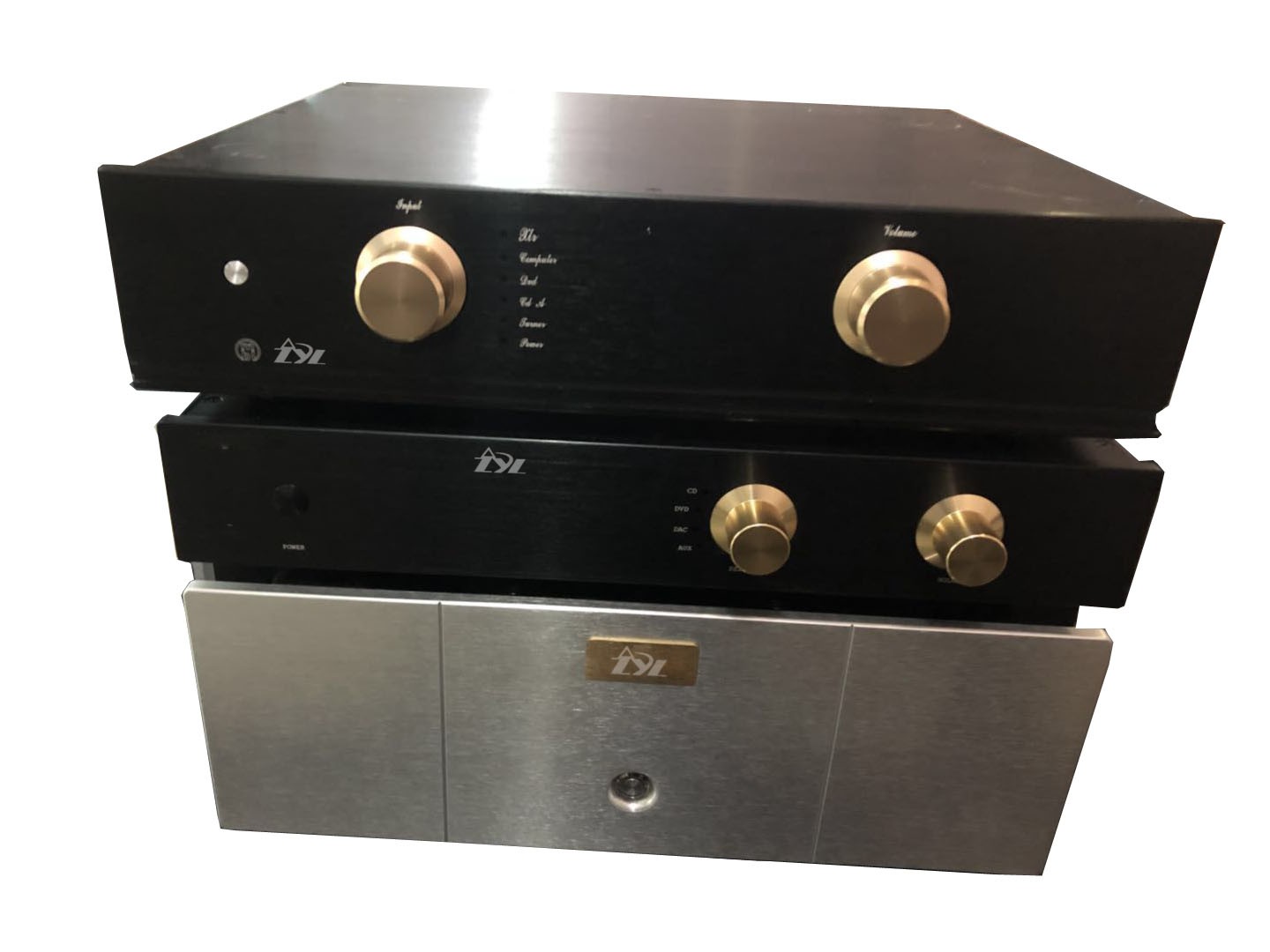 hifi音响功放机箱铝外壳